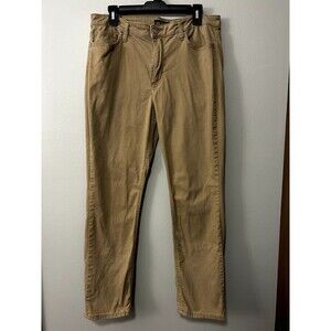 Men's Lee Khaki pants Regular Fit Straight Leg Mid Rise Size: 14 Medium